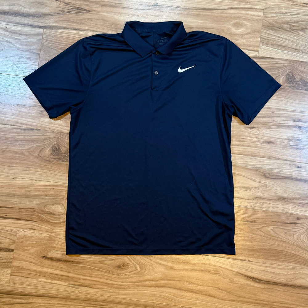 Nike Men’s M Dri-Fit Golf Polo Shirt Navy